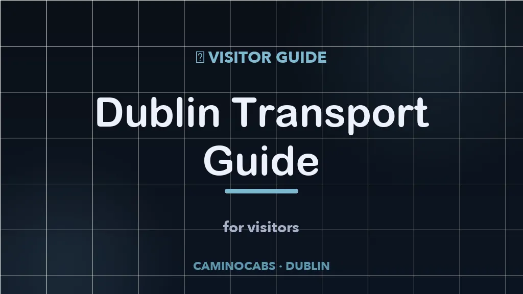 Dublin transport guide for visitors — cover